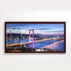 Часы-картина настенные, серия: Город, "Сан-Франциско", 50 х 100 см - фото 317920211