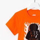 Футболка для мальчиков "Дарт Вейдер", Звездные войны, рост 110-116 (32) см, 5-6 лет, 100% хлопок - Фото 3