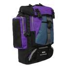 Рюкзак туристический на молнии, 1 отдел, 5 наружных карманов, объём - 35л, фиолетовый - Фото 2