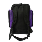 Рюкзак туристический на молнии, 1 отдел, 5 наружных карманов, объём - 75л, фиолетовый - Фото 3