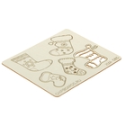 Набор чипбордов картон (5 шт) "Носочки" - Фото 3