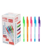 Ручка шариковая LANCER. Fluo 814, синий стержень, узел 0.5 мм, ароматизированная, МИКС - Фото 7