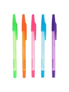 Ручка шариковая LANCER. Fluo 814, синий стержень, узел 0.5 мм, ароматизированная, МИКС - Фото 9