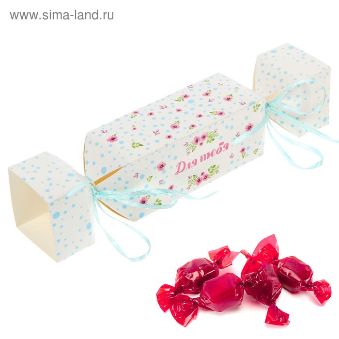 Складная коробка-конфета «Нежность», 12 × 5 см - Фото 1