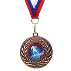 Медаль тематическая 071 "Лыжи" - Фото 2