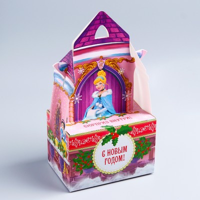 Подарочная коробка «С Новым Годом!», Принцессы, 15 х 10 х 10 см