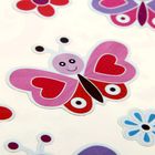 Наклейка фольга "Бабочки" МИКС 25,5х18 см - Фото 2