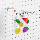 Крючок одинарный для металлической перфорированной панели, d=6 мм, L=30 см, шаг 25 мм, цвет хром - Фото 4