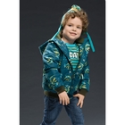 Куртка для мальчика, рост 110 см, цвет синий - Фото 1