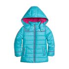 Куртка для девочки, рост 104 см, цвет голубой - Фото 1