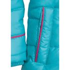 Куртка для девочки, рост 104 см, цвет голубой - Фото 2