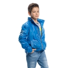 Ветровка для мальчика, рост 140 см, цвет синий - Фото 1