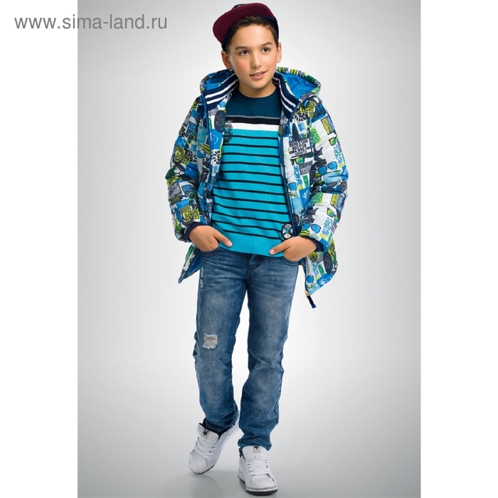 Куртка для мальчика, возраст 7 лет, разноцветная - Фото 1