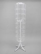 Стойка вращающаяся для прайсов, напольная, 32 кармана А4, 50×50×180 - Фото 2