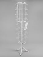 Стойка вращающаяся для прайсов, напольная, 32 кармана А4, 50×50×180 - Фото 4