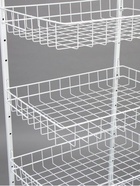 Стойка прикассовая 60×45×180 см, 5 корзин, белая - Фото 3
