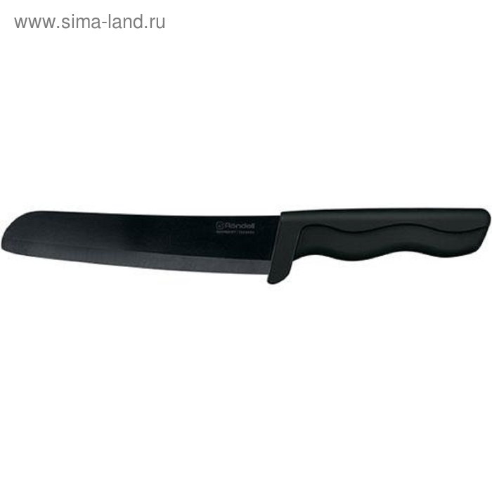 Нож керамический поварской 15 см Glanz Black Rondell - Фото 1
