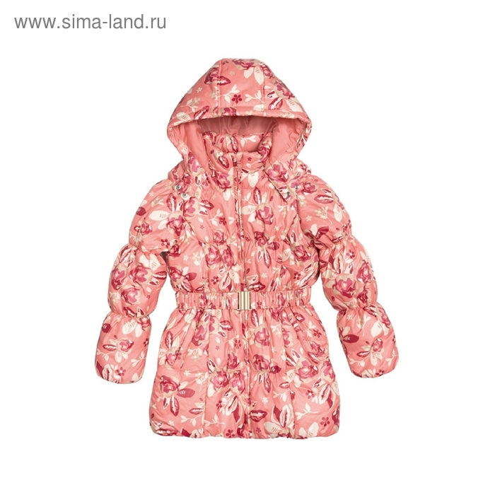 Куртка для девочки, рост 140 см, цвет коралловый - Фото 1