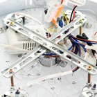 Люстра "Эмилия" 7х40Вт Е27 с пультом, цвет хром 41х41х19 см - фото 31395492