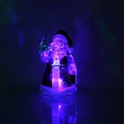 Игрушка световая "Дед Мороз с елкой" (батарейки в комплекте) 1 LED, RGB - Фото 1
