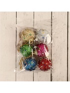 Ёлочные игрушки «Пайетка», шары новогодние, d=4 см, 6 шт., МИКС - фото 119566707