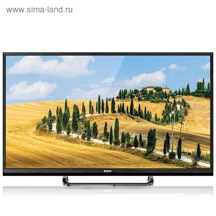 Телевизор BBK 40LEM-1017/T2C, 40'', 1366x768, DVB-T2/C, 3xHDMI, 1xUSB, черный - Фото 1