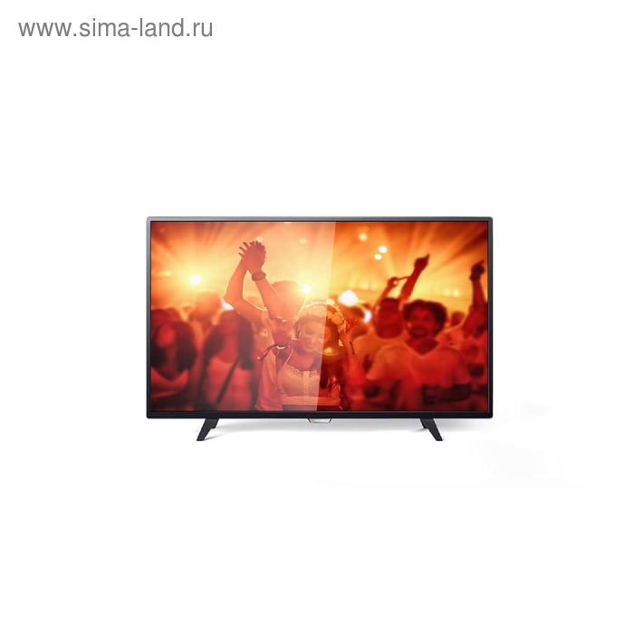 Телевизор Philips 43PFT4001/60, LED, 43", черный - Фото 1