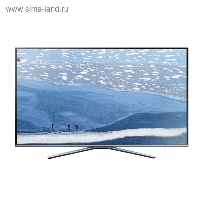 Телевизор Samsung UE55KU6400UXRU, LED, 55", черный - Фото 1