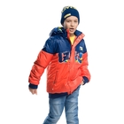 Куртка для мальчиков, рост 134 см, цвет красный - Фото 1