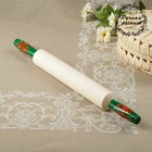 Скалка деревянная с ручками, 42×5 см, хохлома, МИКС - Фото 3