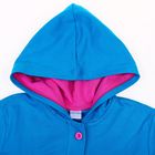 Куртка для девочки, рост 128 см, цвет бирюзовый/розовый (CWJ 6615) - Фото 2