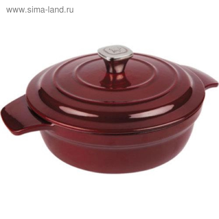 Кастрюля 2,7л Deep Burgundy Noble Red Rondell 703 RDI - Фото 1