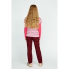 Кофточка с длинным рукавом для девочки «Мотылёк» цвет розовый, рост 110 см - Фото 3