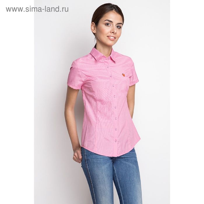 Рубашка женская арт.1075-15206-1, цвет розовый, размер 50, рост 170 - Фото 1