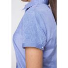 Рубашка женская арт.1075-15207-1, цвет голубой, размер 42, рост 170 - Фото 4