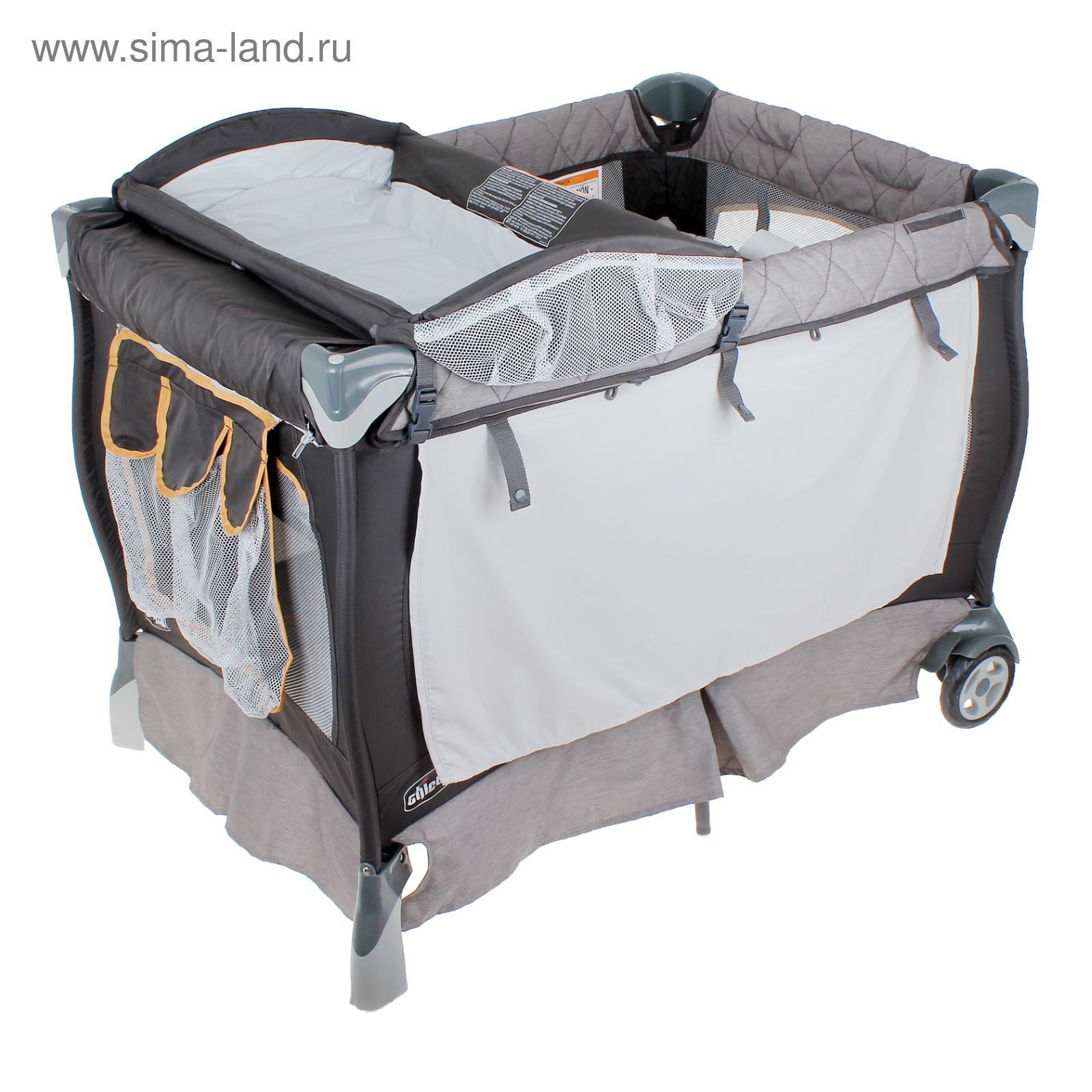 Манеж кровать chicco lullaby baby playard