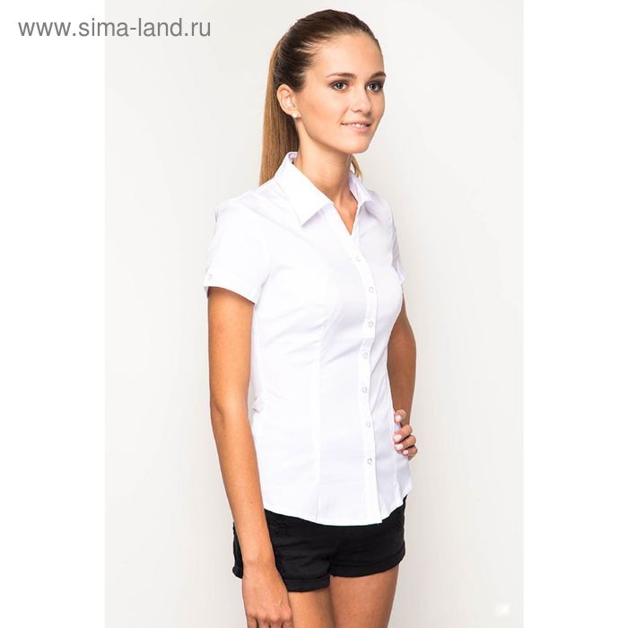 Рубашка женская арт.905-132190L-1, цвет белый, размер 52, рост 170 - Фото 1