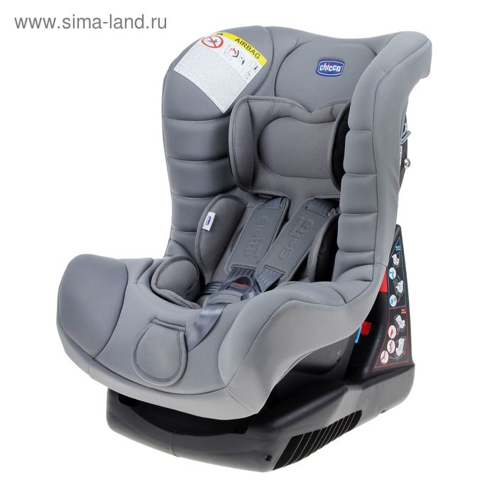 Автокресло Chicco Eletta Comfort, группа 0+/1, цвет серый - Фото 1