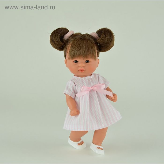 Кукла "Пупсик в розовом платьице с бантом" - Фото 1