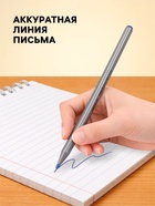 Ручка шариковая Pensan. Triball, синий стержень, игольчатый узел 1 мм, на масляной основе, треугольный корпус - Фото 2