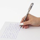Ручка шариковая масляная Pensan My-Tech, узел-игла 0.7 мм, чернила синие - Фото 4