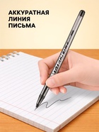 Ручка шариковая Pensan. My-Tech, чёрный стержень, игольчатый узел 0.7 мм, на масляной основе - Фото 2