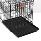 Клетка Midwest iCrate с одной дверью, 61 х 46 х 48 см, черная - Фото 6