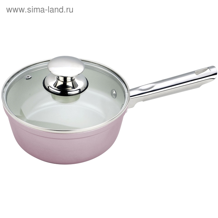 Ковш с крышкой Calve, 1,9 л, керамическое покрытие - Фото 1