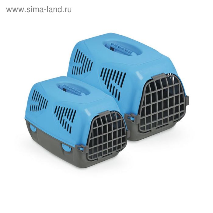 Переноска MPS SIRIO LITTLE 50×33.5×31 см, голубая - Фото 1