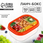 Ланч - бокс прямоугольный «Ассорти», 150 мл - Фото 1