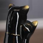 Копилка "Коты Скифы", глянец, чёрная с золотом, 28 см - Фото 4