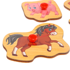 Рамка - вкладыш «Учим домашних животных», 5 элементов - Фото 6