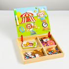 Конструктор магнитный "Цирк": карточки, маркер, магнитные элементы - Фото 2