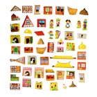 Конструктор магнитный "Арабская сказка": карточки, маркер, магнитные элементы - Фото 4